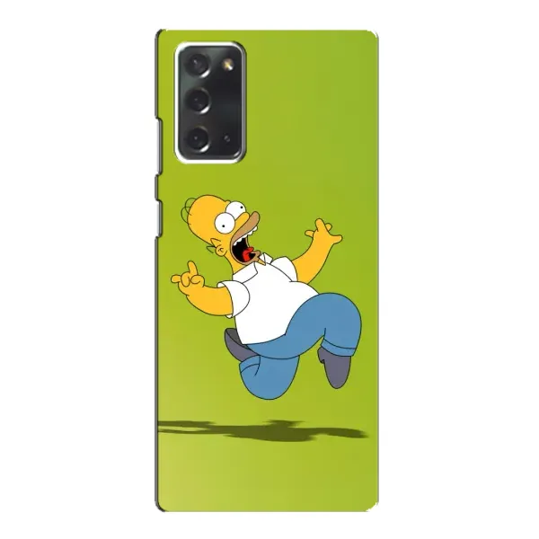 Чехол с принтом «Гомер Симпсон» для Samsung Galaxy Note 20