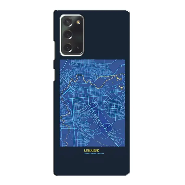 Чехол с принтом «Гуганск» для Samsung Galaxy Note 20