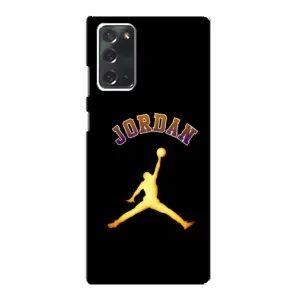 Чохли для Samsung Galaxy Note 20 - з картинкою JORDAN (AlphaPrint) (Jordan Gold)