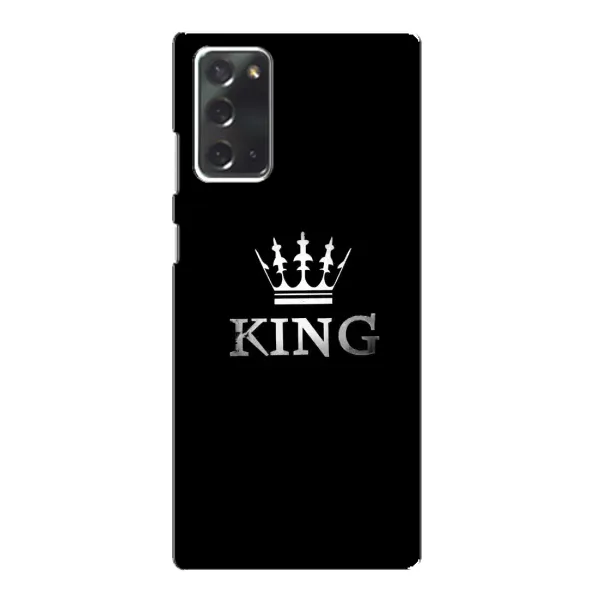 Чехол с принтом «KING» для Samsung Galaxy Note 20 Чехол с принтом «KING» для Samsung Galaxy Note 20