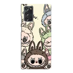 Чохол з Лабубу на Samsung Galaxy Note 20 (Золота мавпа Bored Ape)
