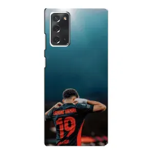 Чехол с футболистом Ламин Ямаль Samsung Galaxy Note 20 (Ламин 19)