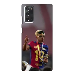Чехол с футболистом Ламин Ямаль Samsung Galaxy Note 20 (Lamine Yamal)