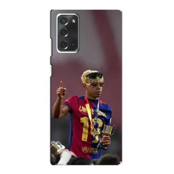 Чехол с принтом «Lamine Yamal» для Samsung Galaxy Note 20 Чехол с принтом «Lamine Yamal» для Samsung Galaxy Note 20