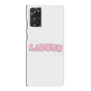 Чохол з Лабубу на Samsung Galaxy Note 20 (Лого Лабубу)