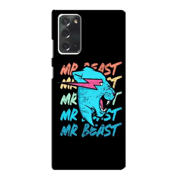 Чехол с принтом «logo Mr beast» для Samsung Galaxy Note 20