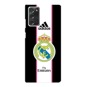 ФК Реал Мадрид чехлы для Samsung Galaxy Note 20 (AlphaPrint) (лого Real Madrid)