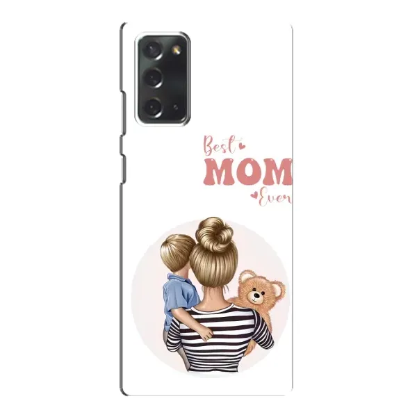 Чехол с принтом «Мама и сын» для Samsung Galaxy Note 20 Чехол с принтом «Мама и сын» для Samsung Galaxy Note 20