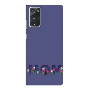 Чехол с принтом «Мама в цветах» для Samsung Galaxy Note 20