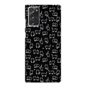 Чехол с принтом «Меленькие котики» для Samsung Galaxy Note 20