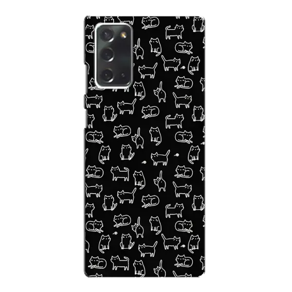 Чехол с принтом «Меленькие котики» для Samsung Galaxy Note 20