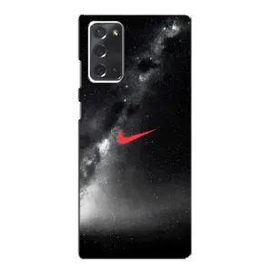 Чохол для Samsung Galaxy Note 20 - з принтом Найк (AlphaPrint) (Найк червоний)