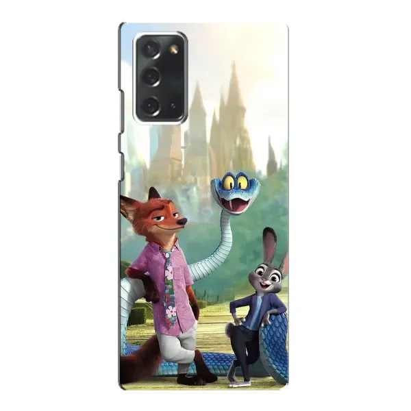 Чехол с принтом «Герои мультфильма Зверополис» для Samsung Galaxy Note 20