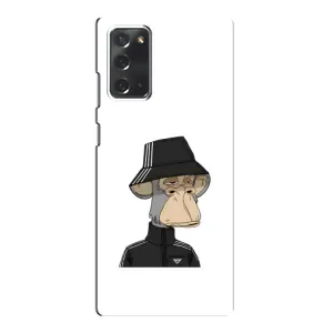 Чехлы с Обезьянами NFT для Samsung Galaxy Note 20 (AlphaPrint) (обезьяна NFT Adidas)