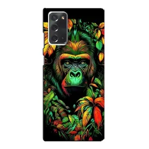 Чехол с принтом «Обезьяна в тропиках» для Samsung Galaxy Note 20