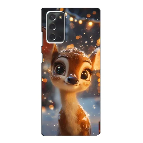 Чохол з принтом «Оленятко серед гірлянд» для Samsung Galaxy Note 20