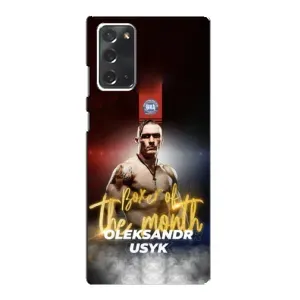 Чехол с принтом «Olexandr Usyk» для Samsung Galaxy Note 20