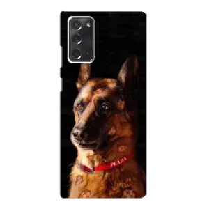 Чехлы с картинками животных Samsung Galaxy Note 20 (Овчарка)