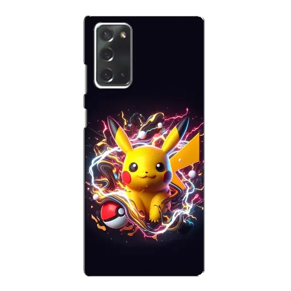 Чехол с принтом «Пикачу с мячом» для Samsung Galaxy Note 20