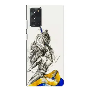 Чехлы Доброго вечора, ми за України для Самсунг Галакси Нот 20 (AlphaPrint) (Победа)