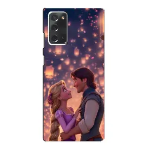 Чехол Рапунцель для Samsung Galaxy Note 20 (Принцесса и принц)