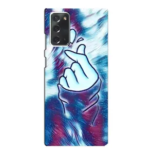 Чехол с принтом «Радужное сердце» для Samsung Galaxy Note 20