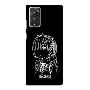Чехол с принтом «Re: Zero» для Samsung Galaxy Note 20