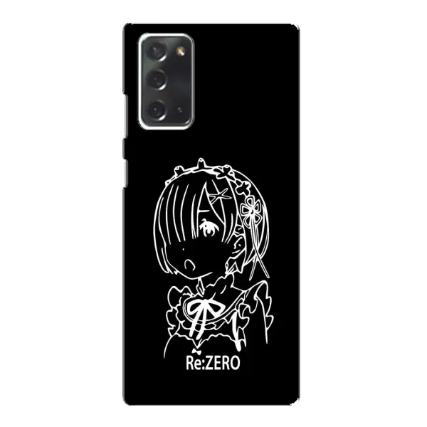 Чехол с принтом «Re: Zero» для Samsung Galaxy Note 20