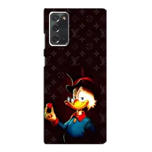 Чехлы для Samsung Galaxy Note 20 - Скрудж МакДак Louis Vuitton (PREMIUMPrint) (Скрудж с бриллиантом)