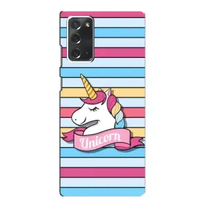 Чохол для Самсунг Галаксі Ноут 20 - (Єдинорожки - Новинки) (AlphaPrint) (Unicorn)
