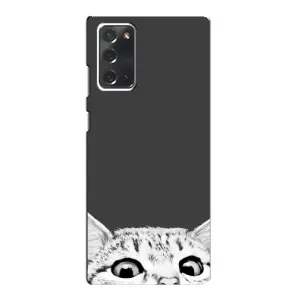 Чохол на Самсунг Галаксі Ноут 20 з Котиками (VPrint) (Виглядає котик)