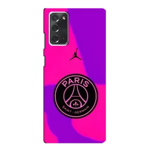 Чехлы PSG для Samsung Galaxy Note 20 (AlphaPrint) (яркий ПСЖ)