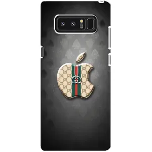 Чехлы ГУЧЧИ для Самсунг Галакси Ноут 8 (AlphaPrint) (Apple gucci)