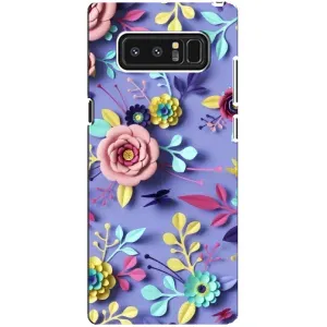 Чехлы с Цветами для samsung Galaxy Note 8 (VPrint) (Цветочный дизайн)