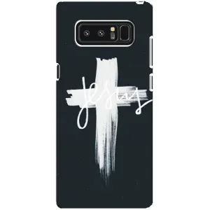 Чехол для samsung Galaxy Note 8 (AlphaPrint) - (Христианские) (Иисус)