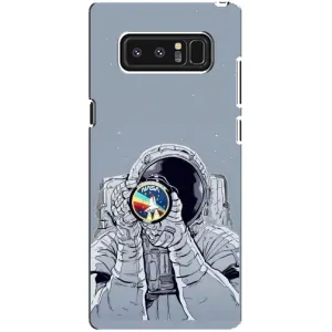 Чохол NASA для samsung Galaxy Note 8 (AlphaPrint) (Космонавт фото)