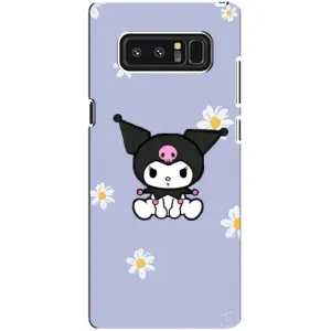 Чохол з кроликом Куромі на samsung Galaxy Note 8 (Куромі в квітах)