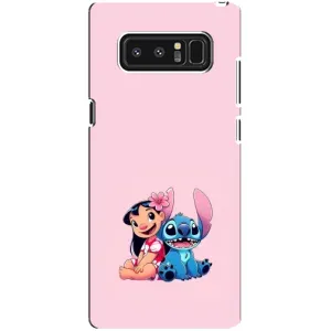 Чехол с принтом Стич на Samsung Galaxy Note 8 (N950) (Лило и Стич)
