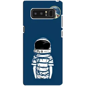 Чохол NASA для samsung Galaxy Note 8 (AlphaPrint) (Хлопчик в шоломі)