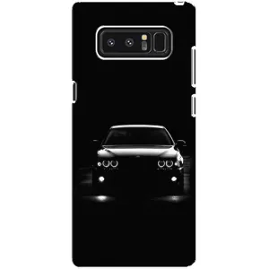 Чехол для Самсунг Галакси Ноут 8 - с принтом БМВ (AlphaPrint) (Машина BMW)