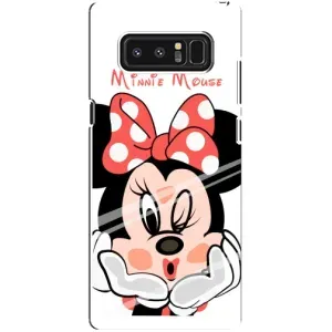 Эксклюзивный чехол для samsung Galaxy Note 8 (AlphaPrint - Мультяшные) (Маус Минни)