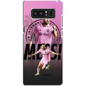 Чехлы для Самсунг Галакси Ноут 8 - Лео Месси Маями (Messi Miami)