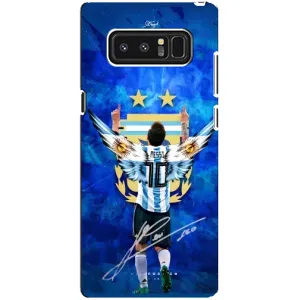 Чехлы для samsung Galaxy Note 8 (Leo чемпион) (AlphaPrint) (Месси сборная)