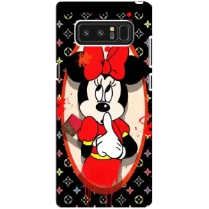 Чехол Disney Mouse samsung Galaxy Note 8 (PREMIUMPrint) (Минни Маус ЛВ)