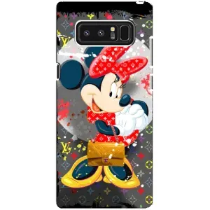 Чехол Disney Mouse samsung Galaxy Note 8 (PREMIUMPrint) (Minni с бантиком)