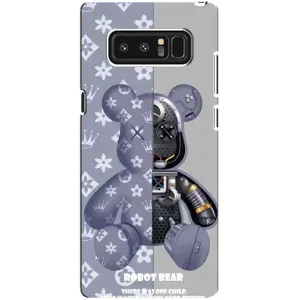 Крутые Чехлы Луи Виттон для samsung Galaxy Note 8 (AlphaPrint) (Робот Мишка)