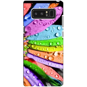 Чехлы (ART) Цветы на samsung Galaxy Note 8 (VPrint) (Семицветик)