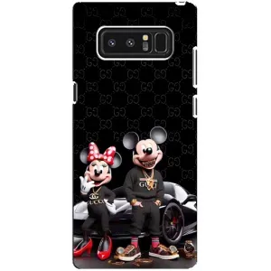 Чехол Disney Mouse samsung Galaxy Note 8 (PREMIUMPrint) (Семья Маусов)