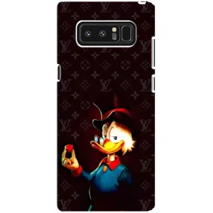 Чехлы для samsung Galaxy Note 8 - Скрудж МакДак Louis Vuitton (PREMIUMPrint) (Скрудж с бриллиантом)