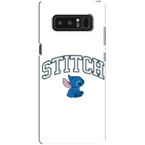 Чехол с принтом Стич на Samsung Galaxy Note 8 (N950) (Стич лого)
